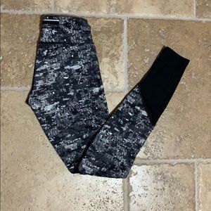 Black And Grey Leggings
